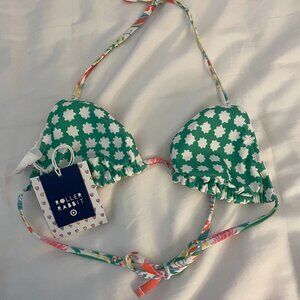 Roller Rabbit x Target Triangle Bikini Top